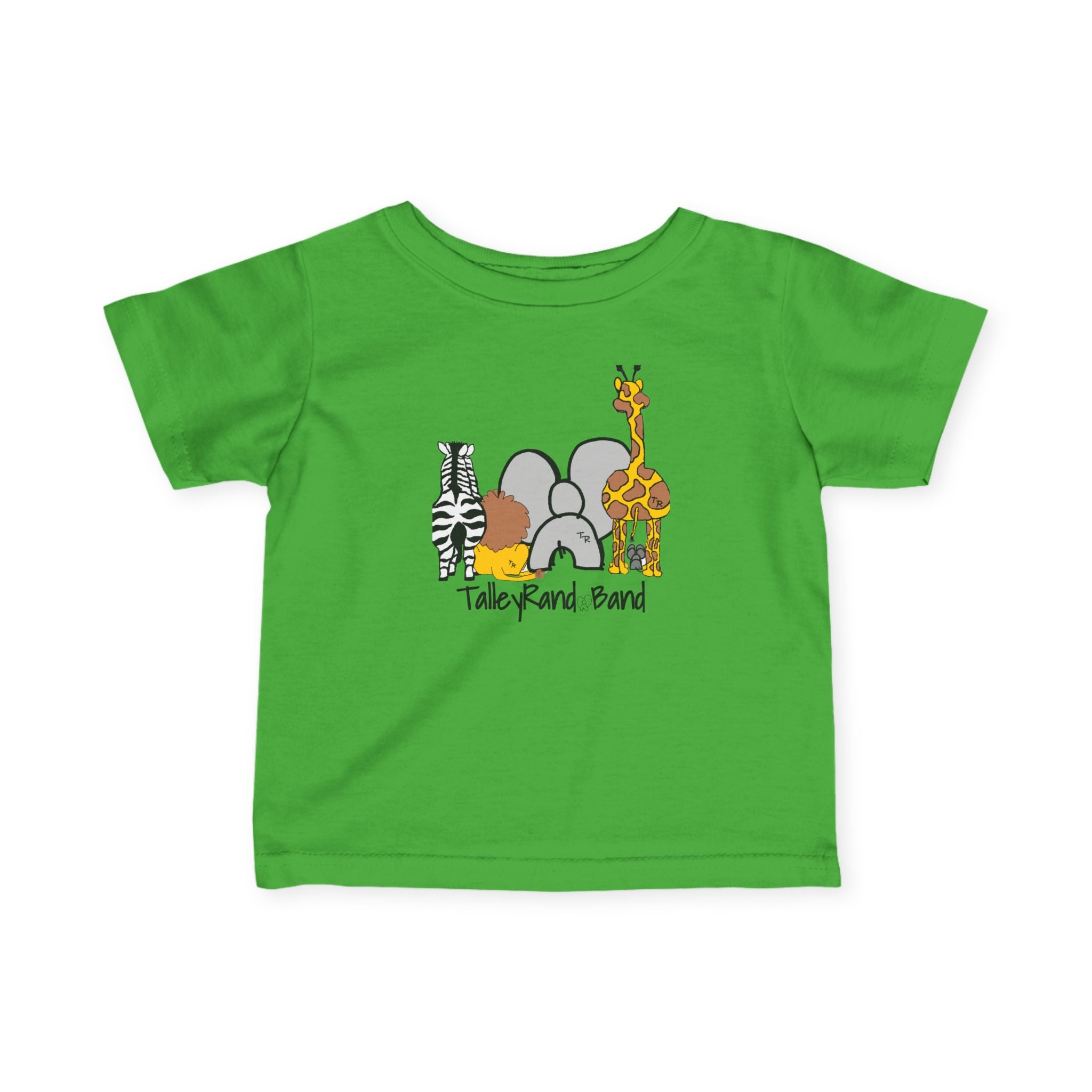 Baby/Infant Tee - Talleyrand Band Front - Elephant Back