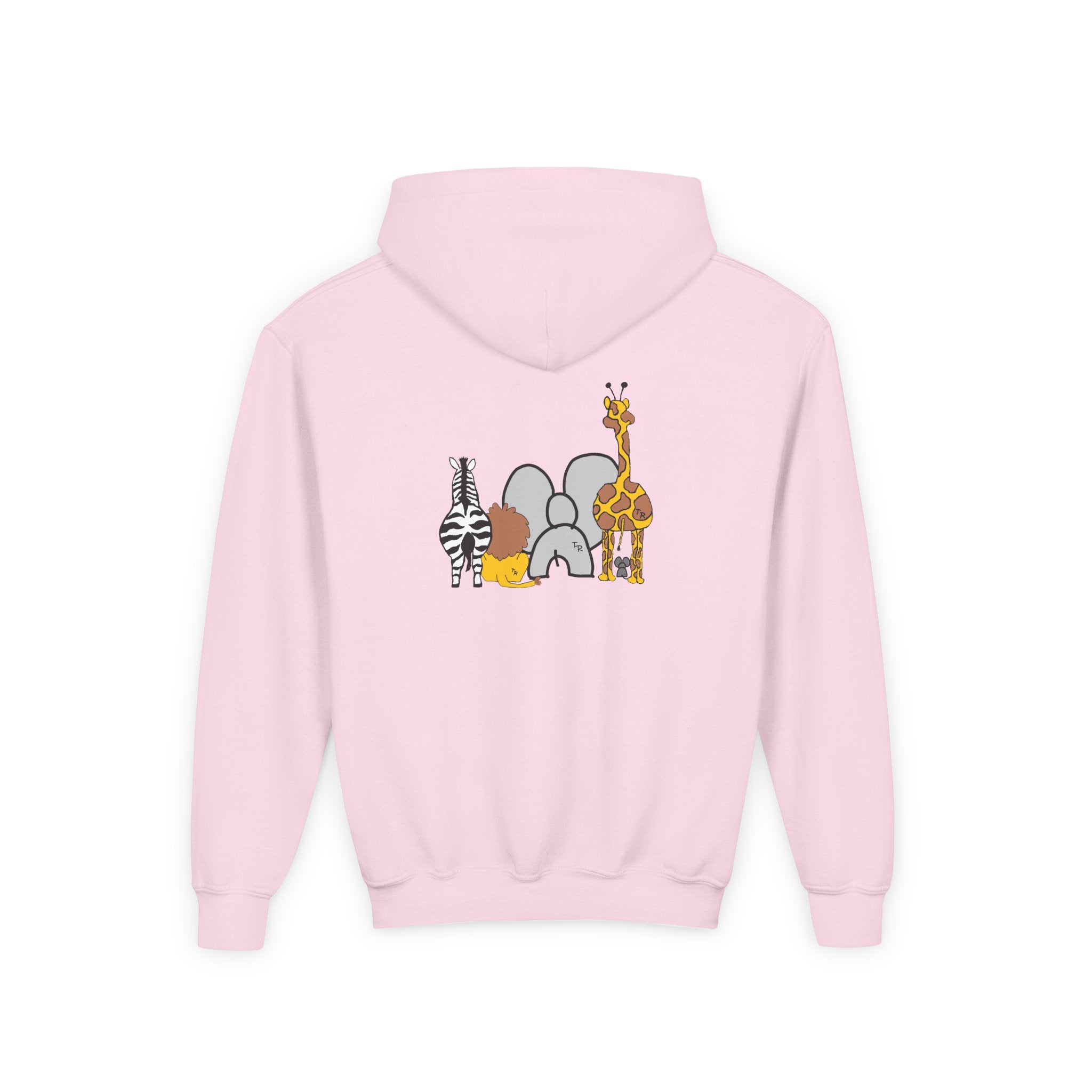 Youth Hoodie -TalleyRand Band Front/Animals Back