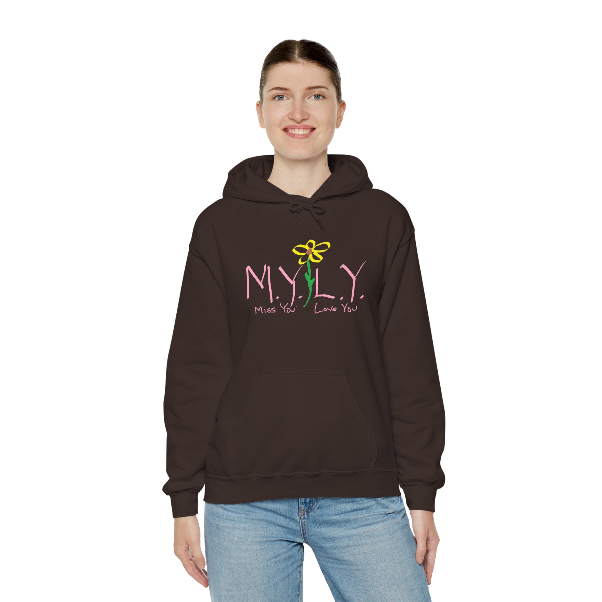 M.Y.L.Y. (Miss You Love You) Comfy Hoodie