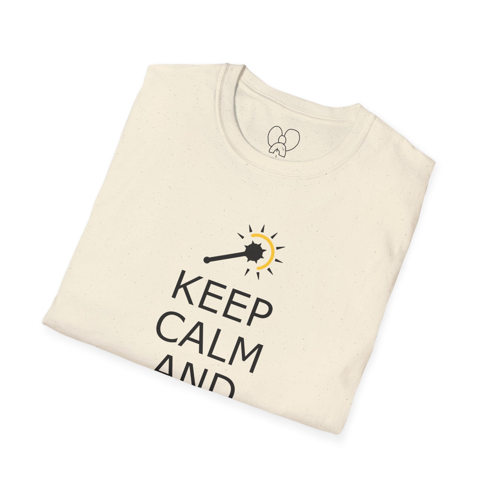 Keep Calm and Cleric On T-Shirt, Unisex