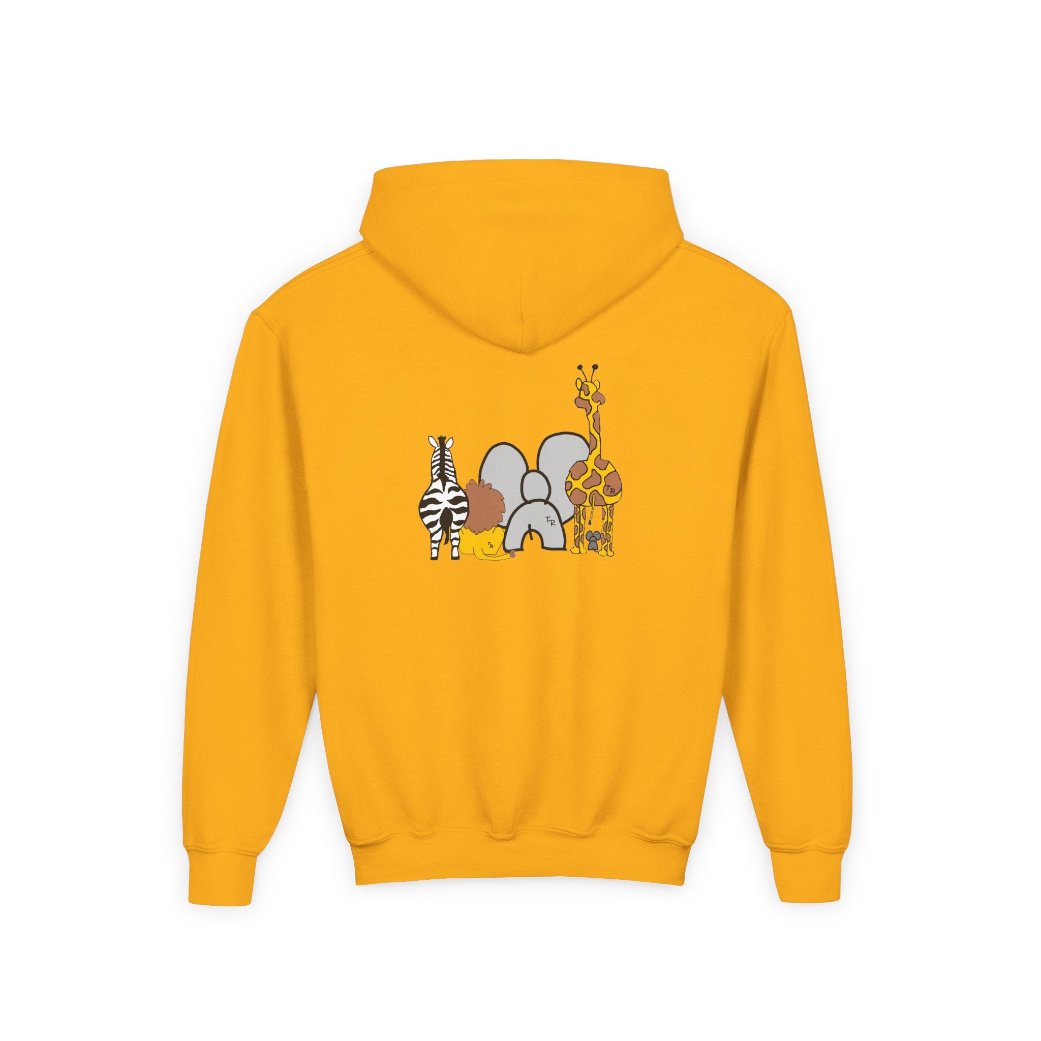 Youth Hoodie -TalleyRand Band Front/Animals Back