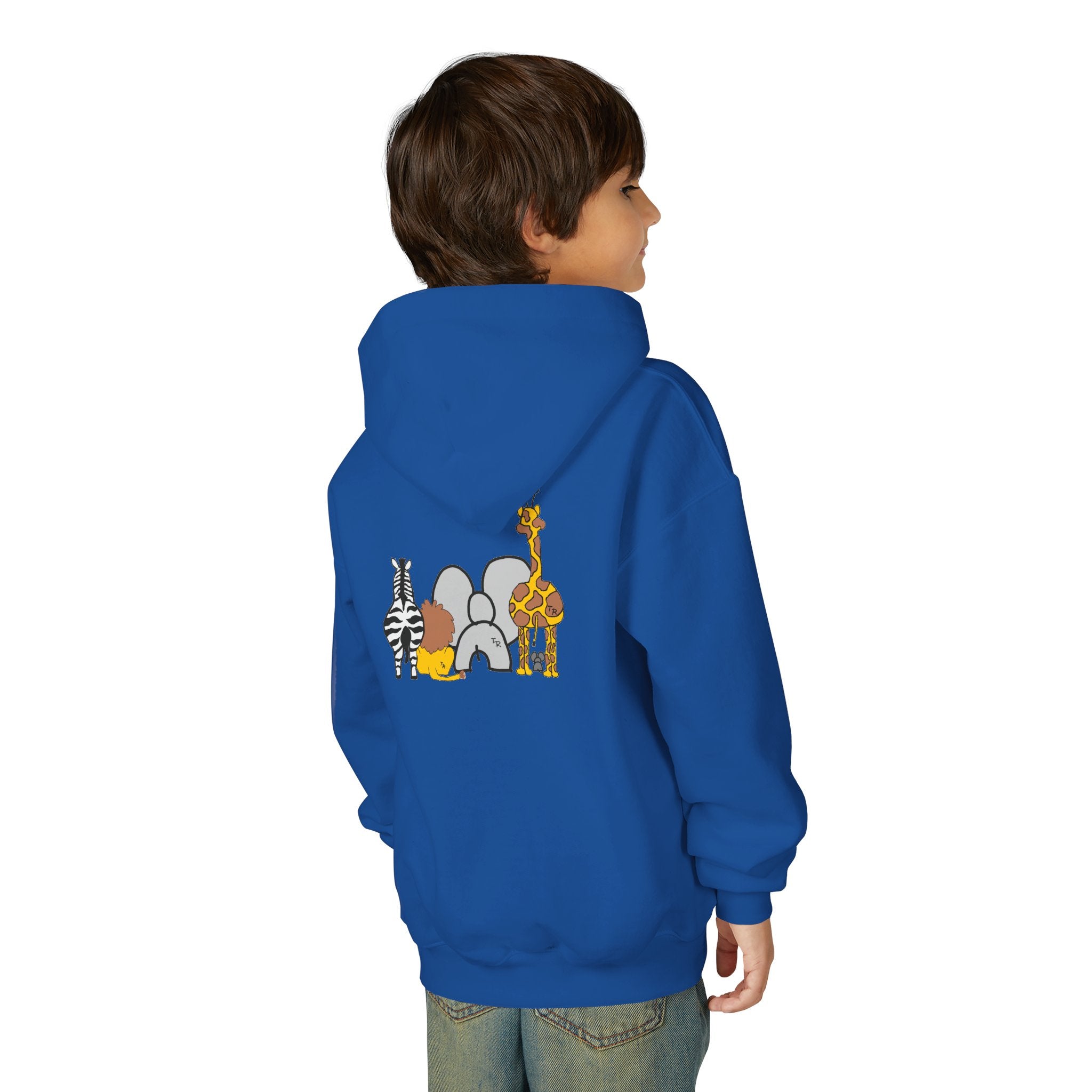 Youth Hoodie -TalleyRand Band Front/Animals Back