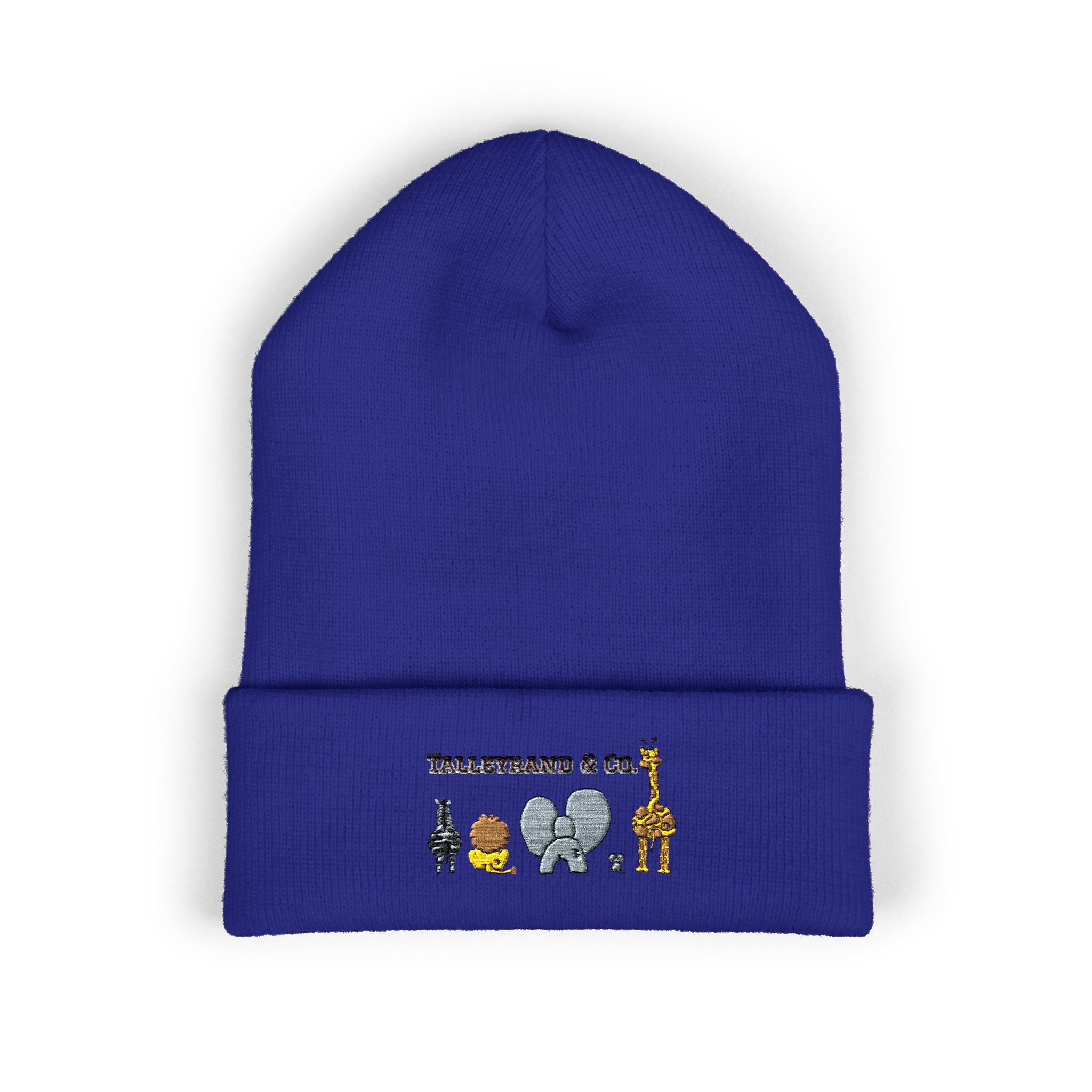 Embroidered Beanie - Talleyrand Animals