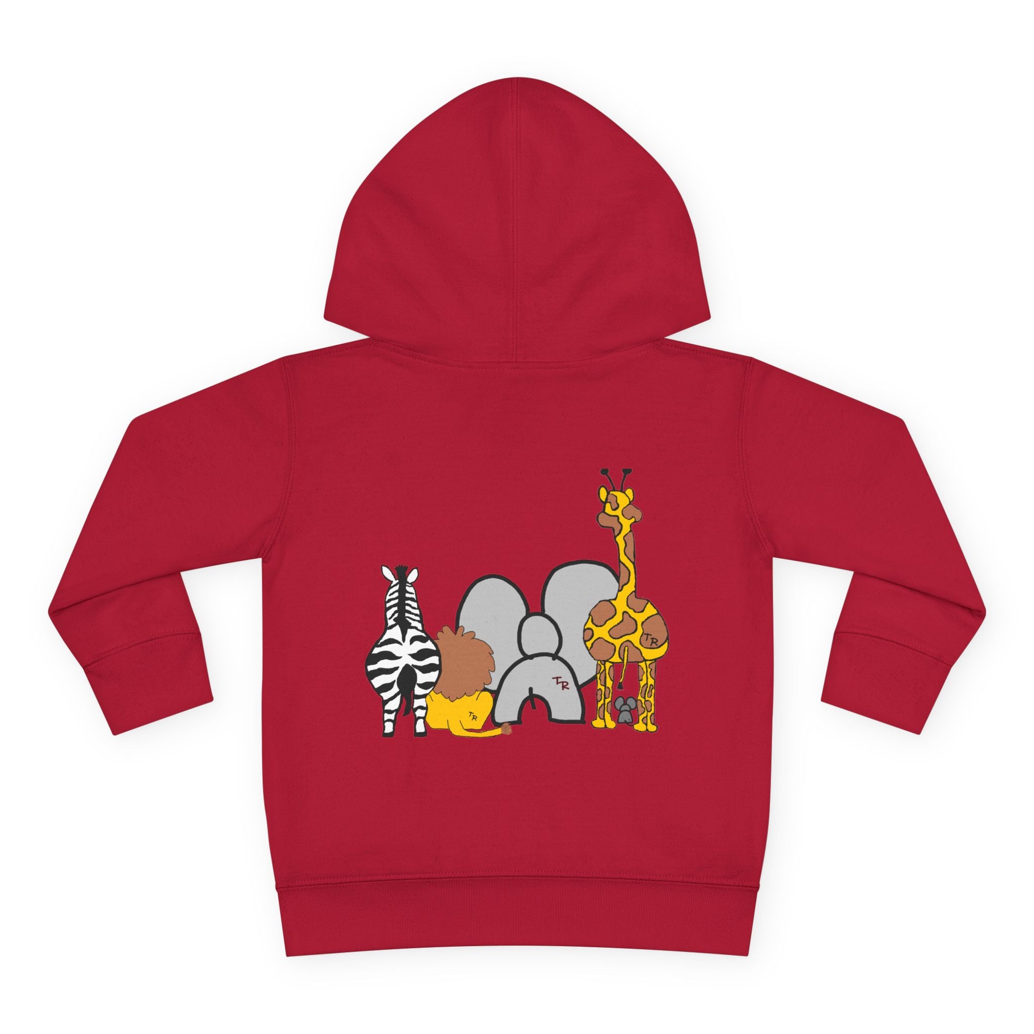 Kids Fleece Hoodie - TalleyRand Band Print Front - Stick Together Fam Back