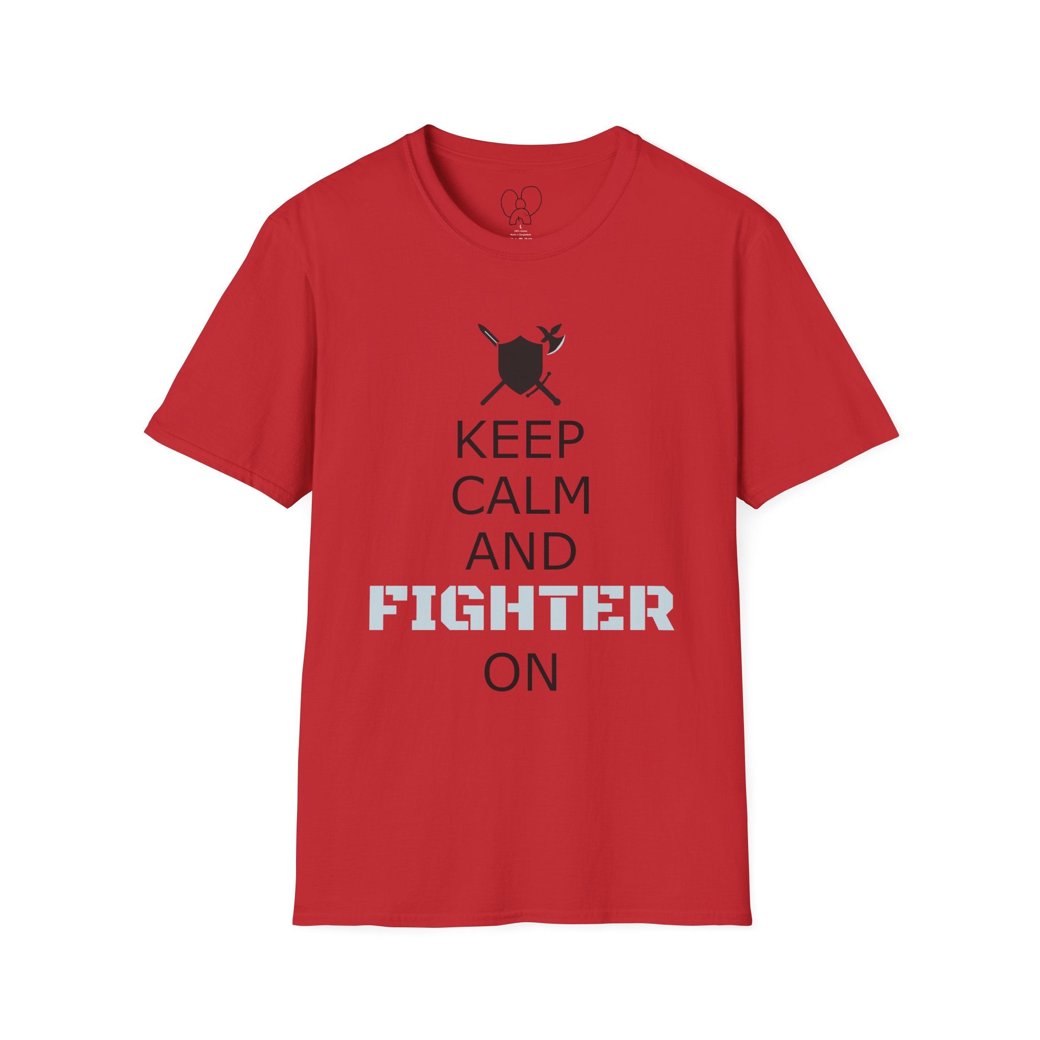 Keep Calm Fighter Unisex T-Shirt