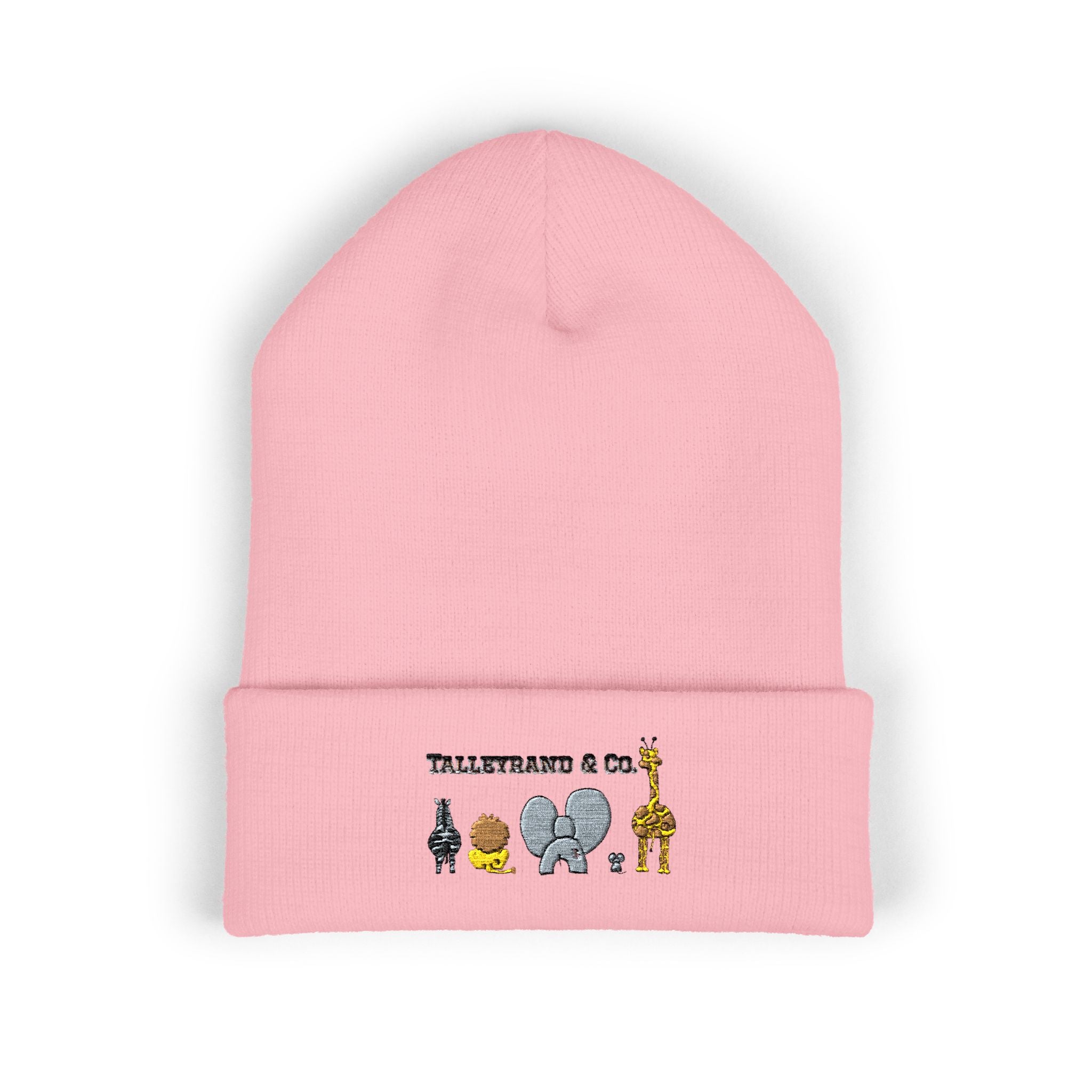 Embroidered Beanie - Talleyrand Animals