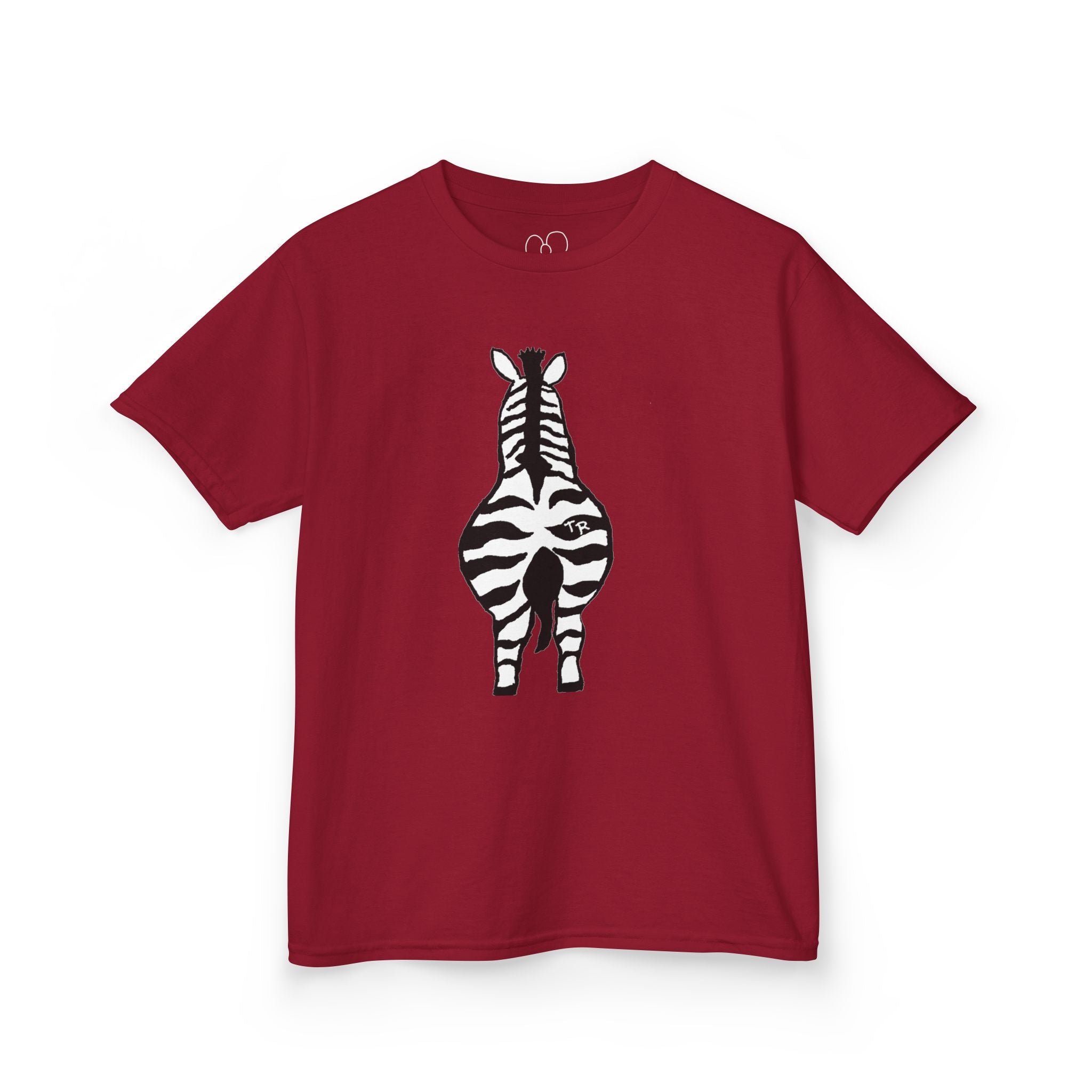 Talleyrand Bands Youth T-shirt with Zebra print front.