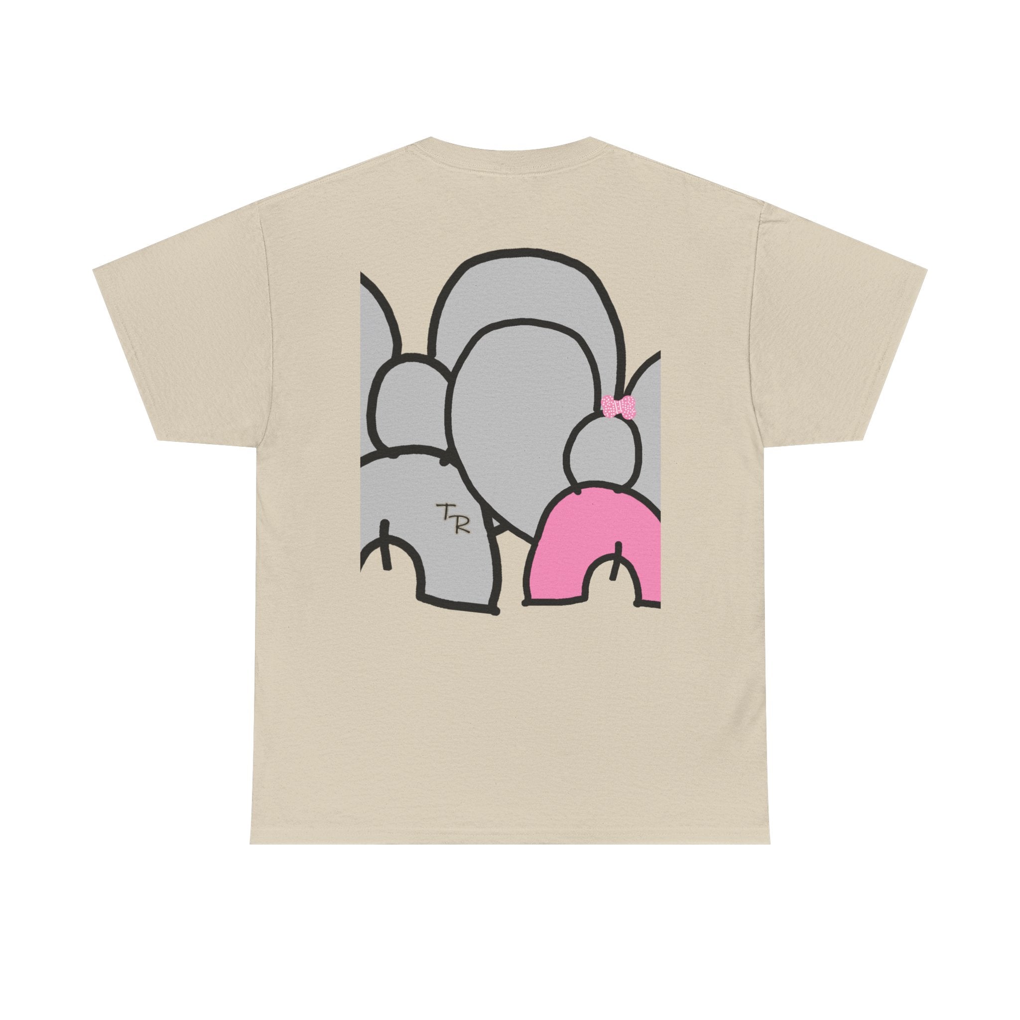 Elephant Crew Graphic Tee — TalleyRand & Co. Cute Pink Accent